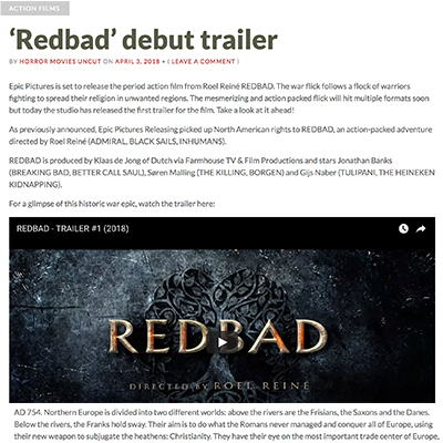 ‘Redbad’ debut trailer